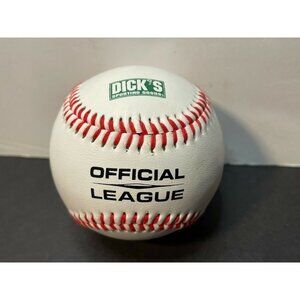 Dick's Official League Baseball synthetic cover cork rubber core ball
